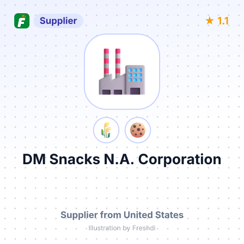 DM Snacks N.A. Corporation – summary card, no photo uploaded yet