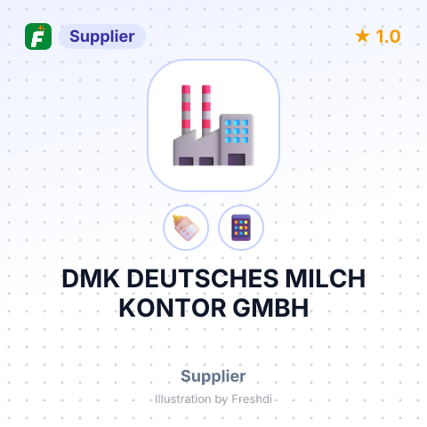 DMK DEUTSCHES MILCH KONTOR GMBH – summary card, no photo uploaded yet
