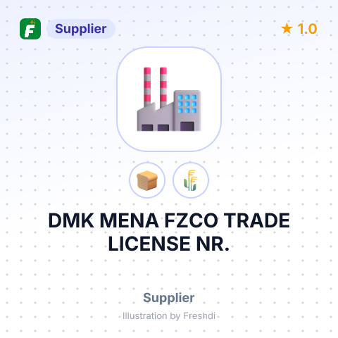 DMK MENA FZCO TRADE LICENSE NR. – summary card, no photo uploaded yet