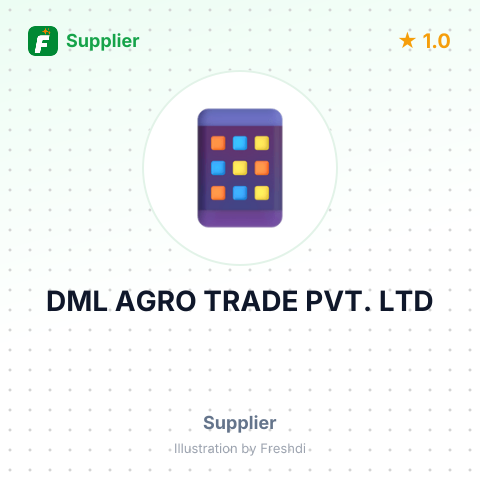 DML AGRO TRADE PVT. LTD – summary card, no photo uploaded yet
