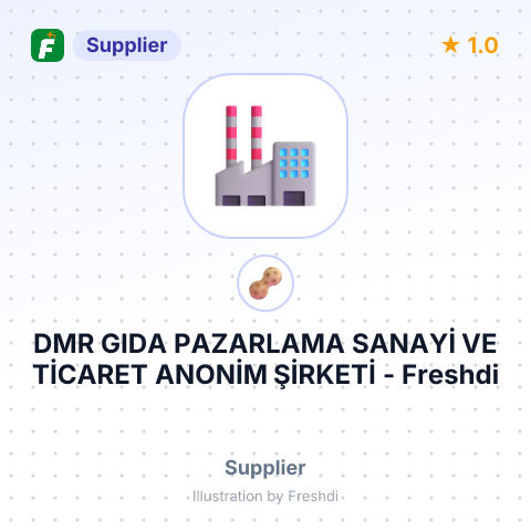 DMR GIDA PAZARLAMA SANAYİ VE TİCARET ANONİM ŞİRKETİ – summary card, no photo uploaded yet