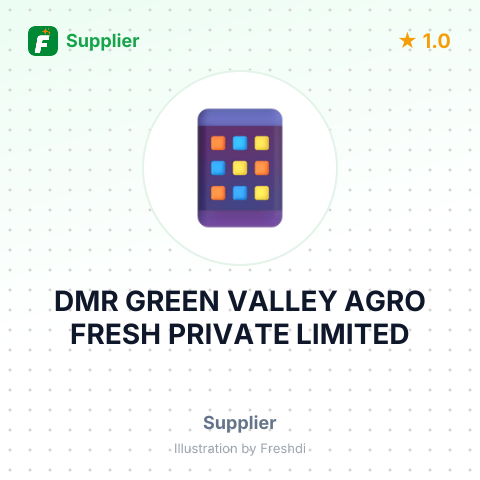 DMR GREEN VALLEY AGRO FRESH PRIVATE LIMITED – summary card, no photo uploaded yet