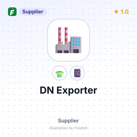 DN Exporter – summary card, no photo uploaded yet