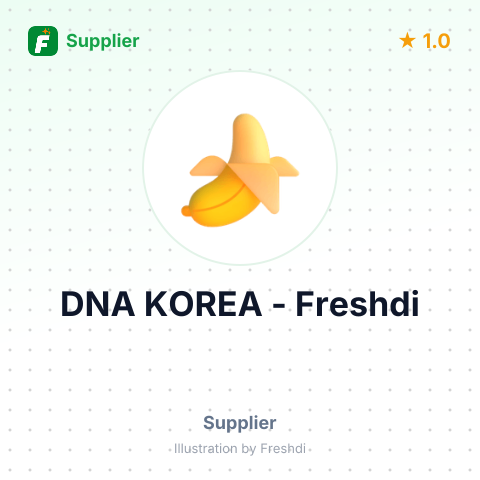 DNA KOREA – summary card, no photo uploaded yet