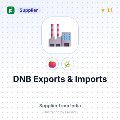 DNB Exports & Imports – summary card, no photo uploaded yet