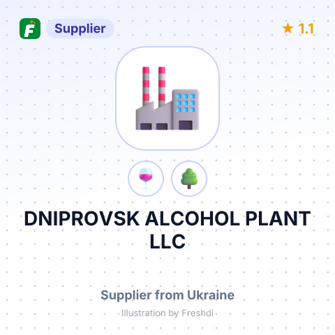 DNIPROVSK ALCOHOL PLANT LLC – summary card, no photo uploaded yet
