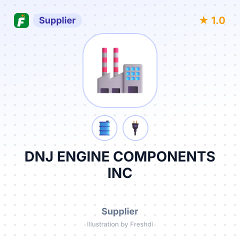DNJ ENGINE COMPONENTS INC – summary card, no photo uploaded yet