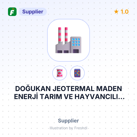 DOĞUKAN JEOTERMAL MADEN ENERJİ TARIM VE HAYVANCILIK PETROL AKARYAKIT İNŞAAT SANAYİ TİCARET LİMİTED ŞİRKETİ – summary card, no photo uploaded yet