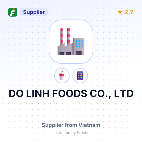 DO LINH FOODS CO., LTD – summary card, no photo uploaded yet