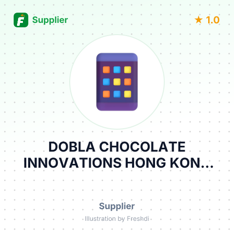 DOBLA CHOCOLATE INNOVATIONS HONG KONG LTD – summary card, no photo uploaded yet