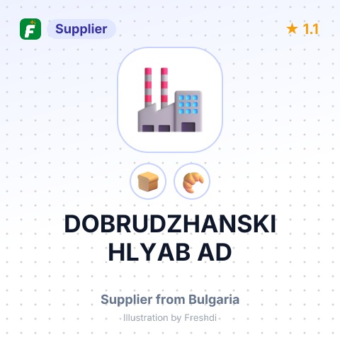 DOBRUDZHANSKI HLYAB AD – summary card, no photo uploaded yet