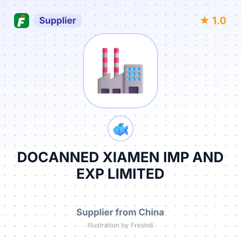 DOCANNED XIAMEN IMP AND EXP LIMITED – summary card, no photo uploaded yet