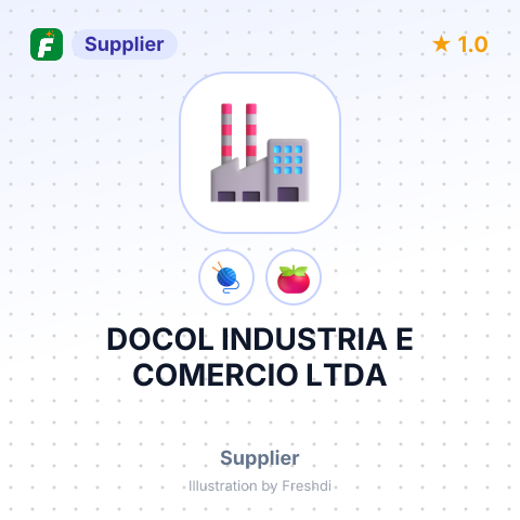 DOCOL INDUSTRIA E COMERCIO LTDA – summary card, no photo uploaded yet