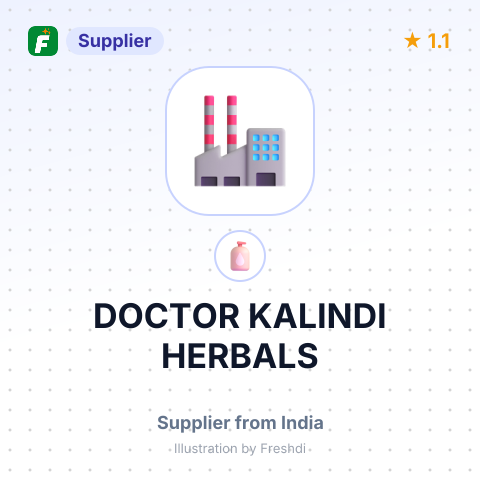 DOCTOR KALINDI HERBALS – summary card, no photo uploaded yet