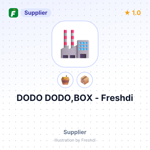 DODO DODO,BOX – summary card, no photo uploaded yet