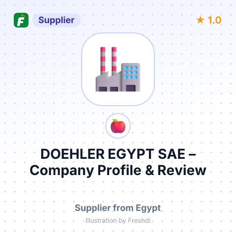 DOEHLER EGYPT SAE – summary card, no photo uploaded yet