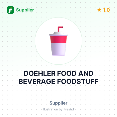 DOEHLER FOOD AND BEVERAGE FOODSTUFF – summary card, no photo uploaded yet
