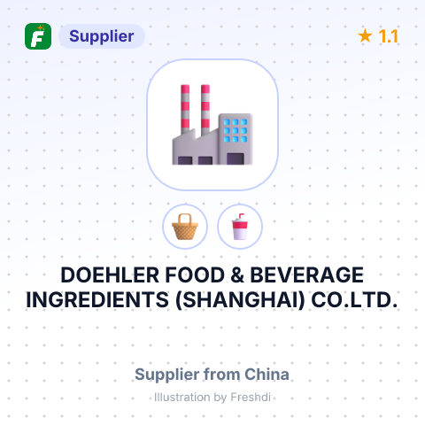DOEHLER FOOD & BEVERAGE INGREDIENTS (SHANGHAI) CO.LTD. – summary card, no photo uploaded yet