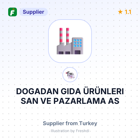 DOGADAN GIDA ÜRÜNLERI SAN VE PAZARLAMA AS – summary card, no photo uploaded yet