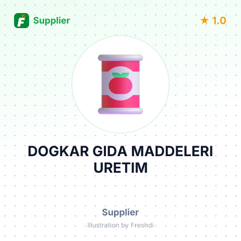DOGKAR GIDA MADDELERI URETIM – summary card, no photo uploaded yet