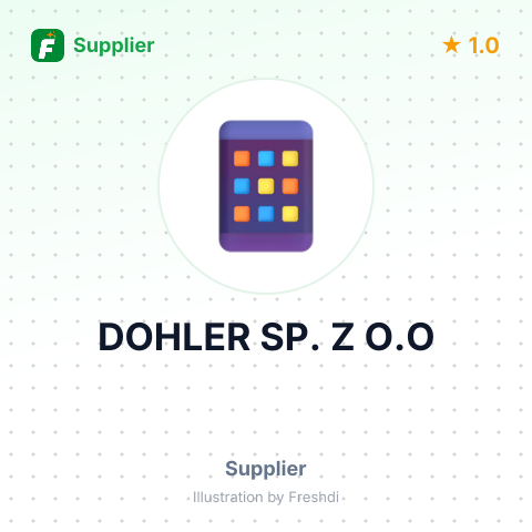 DOHLER SP. Z O.O – summary card, no photo uploaded yet