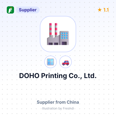 DOHO Printing Co., Ltd. – summary card, no photo uploaded yet