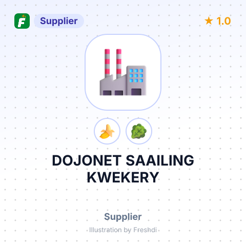 DOJONET SAAILING KWEKERY – summary card, no photo uploaded yet