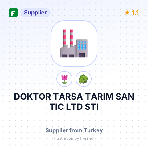 DOKTOR TARSA TARIM SAN TIC LTD STI – summary card, no photo uploaded yet