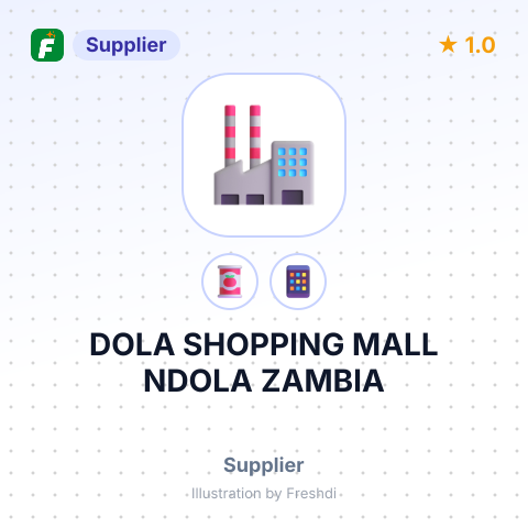DOLA SHOPPING MALL NDOLA ZAMBIA – summary card, no photo uploaded yet