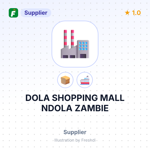 DOLA SHOPPING MALL NDOLA ZAMBIE – summary card, no photo uploaded yet