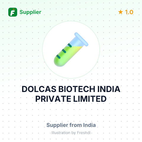 DOLCAS BIOTECH INDIA PRIVATE LIMITED – summary card, no photo uploaded yet