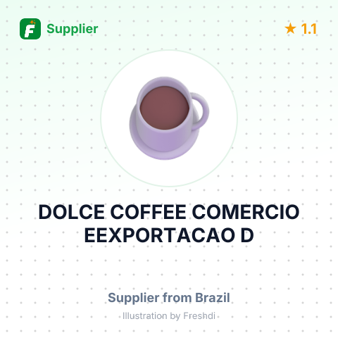 DOLCE COFFEE COMERCIO EEXPORTACAO D – summary card, no photo uploaded yet