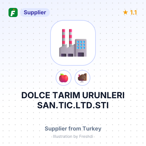 DOLCE TARIM URUNLERI SAN.TIC.LTD.STI – summary card, no photo uploaded yet