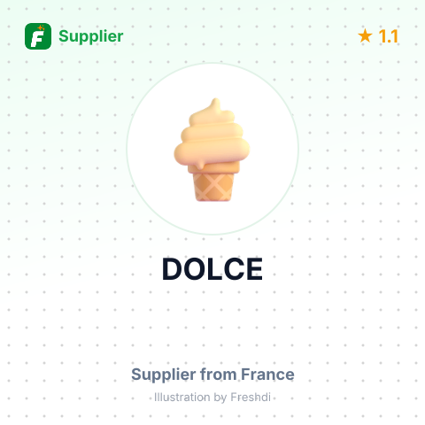 DOLCE – summary card, no photo uploaded yet