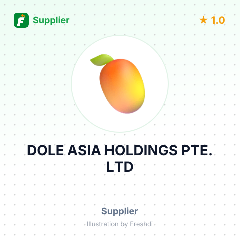 DOLE ASIA HOLDINGS PTE. LTD – summary card, no photo uploaded yet