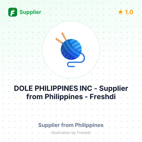 DOLE PHILIPPINES INC – summary card, no photo uploaded yet