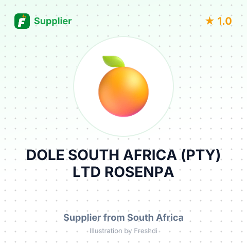 DOLE SOUTH AFRICA (PTY) LTD ROSENPA – summary card, no photo uploaded yet
