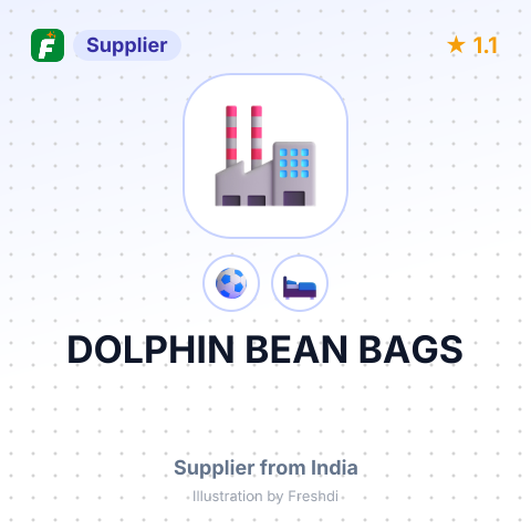 DOLPHIN BEAN BAGS – summary card, no photo uploaded yet
