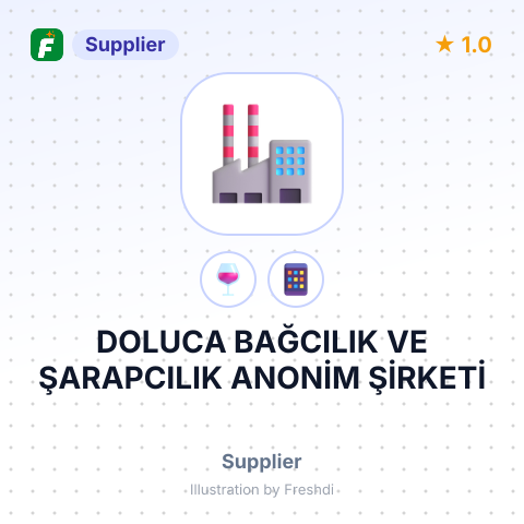 DOLUCA BAĞCILIK VE ŞARAPCILIK ANONİM ŞİRKETİ – summary card, no photo uploaded yet