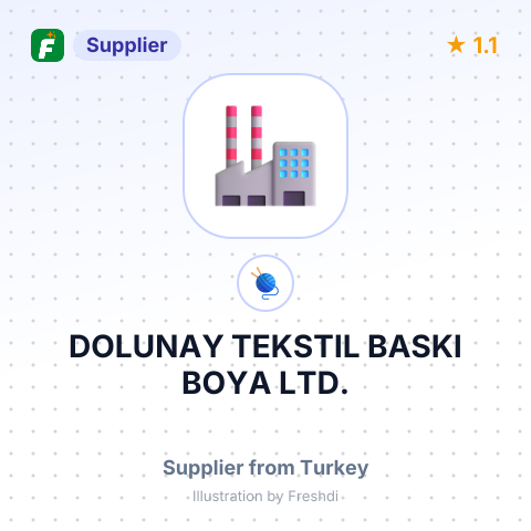 DOLUNAY TEKSTIL BASKI BOYA LTD. – summary card, no photo uploaded yet