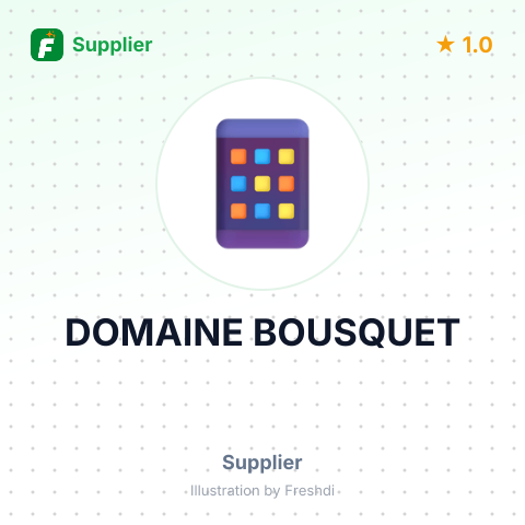 DOMAINE BOUSQUET – summary card, no photo uploaded yet