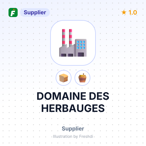 DOMAINE DES HERBAUGES – summary card, no photo uploaded yet