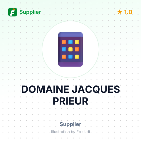 DOMAINE JACQUES PRIEUR – summary card, no photo uploaded yet