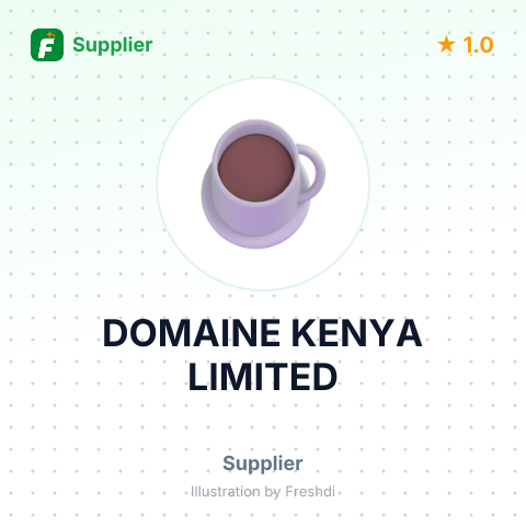 DOMAINE KENYA LIMITED – summary card, no photo uploaded yet