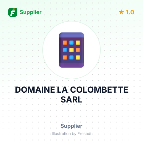DOMAINE LA COLOMBETTE SARL – summary card, no photo uploaded yet