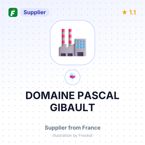 DOMAINE PASCAL GIBAULT – summary card, no photo uploaded yet