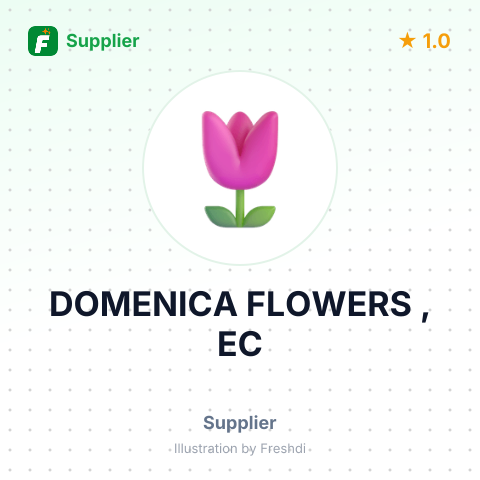 DOMENICA FLOWERS , EC – summary card, no photo uploaded yet