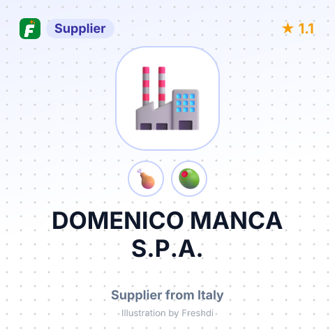 DOMENICO MANCA S.P.A. – summary card, no photo uploaded yet