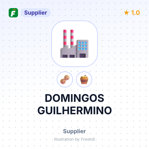 DOMINGOS GUILHERMINO – summary card, no photo uploaded yet