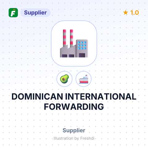 DOMINICAN INTERNATIONAL FORWARDING – summary card, no photo uploaded yet